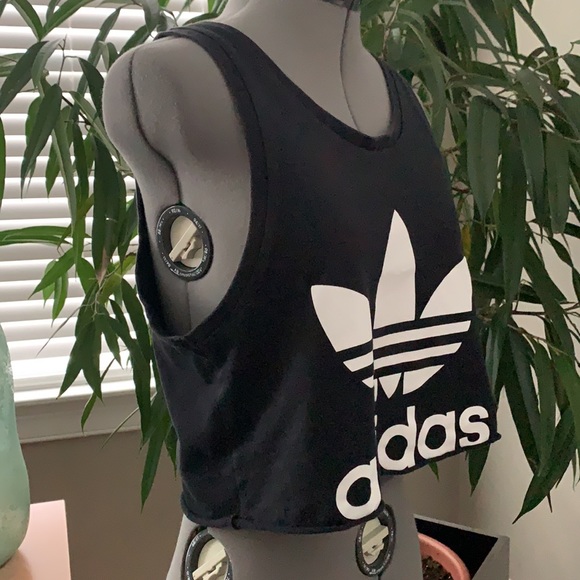 Adidas Cropped Tank Top - Picture 7 of 10